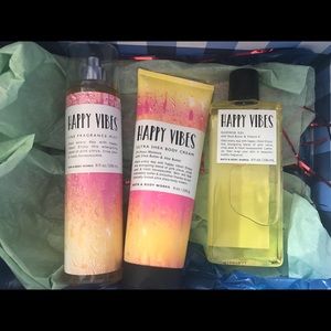 Bath and Body Works Happy Vibes Colection